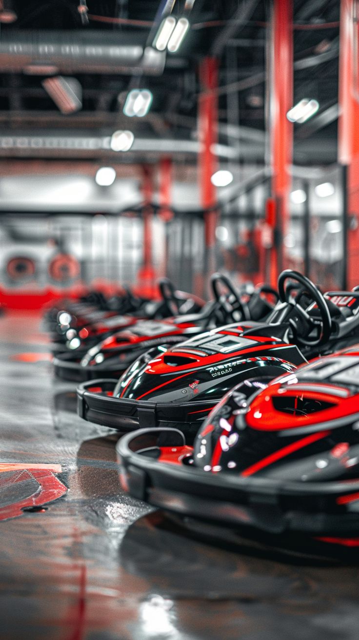 Explore Our Go karts! _ Indoor perking